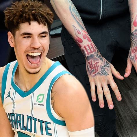 liangelo ball tattoo|liangelo and lamelo tattoos.